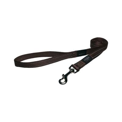 Rogz Fanbelt Fix Leiband Chocolade Bruin Reflective 20mm Rogz Fanbelt Fix Leiband Chocolade Bruin Reflective 20mm