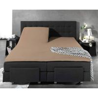 Dreamhouse Hoeslaken Splittopper Jersey Taupe - thumbnail