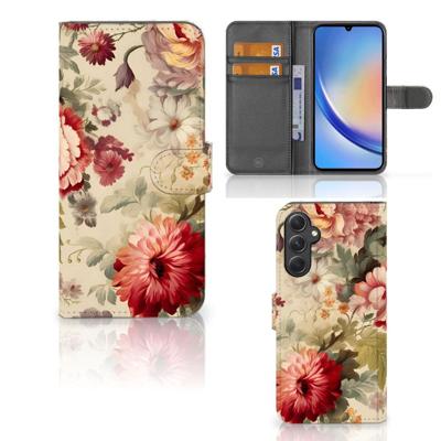 Hoesje voor Samsung Galaxy A24 4G Bloemen Hoesje voor Samsung Galaxy A24 4G Bloemen