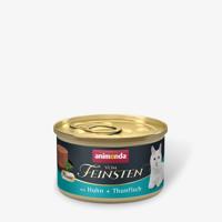 ANIMONDA Vom Feinsten Mousse Kip en Tonijn - natvoer voor katten - 85 g - thumbnail