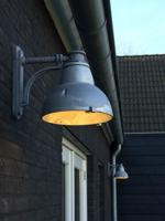 KS Verlichting Industrie verandalampNavigator 29cm antiek nikkel - 7049 - thumbnail