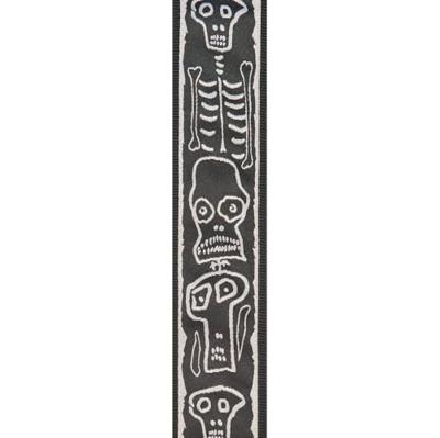 D&apos;Addario 50JS01 50mm gitaarband Joe Satriani Skull n Bones - thumbnail