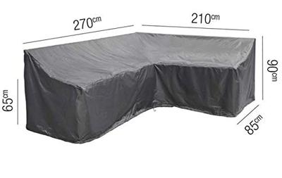 AeroCover | Loungesethoes 270 x 210 x 85 x 65(h) cm | L-vorm Rechts - thumbnail