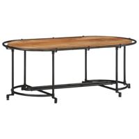 Salontafel 110x55x40 cm massief acaciahout - thumbnail