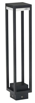 Albert Tuinverlichting vierkantPoast 70cm - zwart - 662280