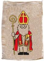 Jute Zak Klein Sinterklaas 35X50Cm - thumbnail
