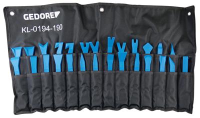 KL-0194-190 kunststof wipset, 27-delig Gedore Automotive 3457087