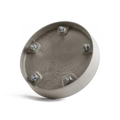 Ecopots Plantenschotel met Wielen Taupe Ø41,6cm Ecopots Plantenschotel met Wielen Taupe Ø41,6cm