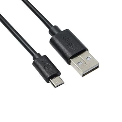 Akyga USB-kabel USB-A stekker, USB-micro-B stekker 1.00 m Zwart AK-USB-21