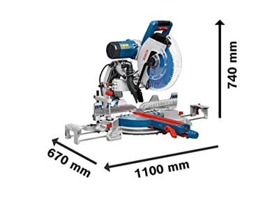 Bosch Professional GCM 12 GDL Kap- en verstekzaag 305mm 2000W - 0601B23600 - thumbnail