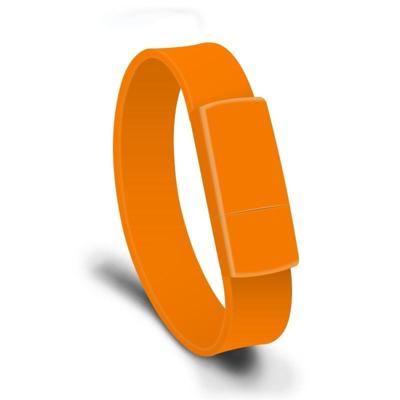 MicroDrive 4GB USB 2 0 Fashion Bracelet Armband U schijf (oranje) MicroDrive 4GB USB 2 0 Fashion Bracelet Armband U schijf (oranje)
