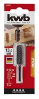 kwb 494600 Profielrasp, houtbewerking, cilindrisch rond, 13 x 35 mm 1 stuk(s) - thumbnail