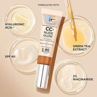 IT Cosmetics CC+ Nude Glow SPF40 Medium Tan - Tube 32 ml BB & CC Cream - thumbnail