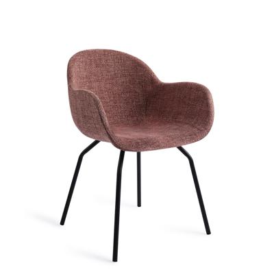 Jesper Home Eetkamerstoel 'Otsu' kleur Rusty Rhubarb