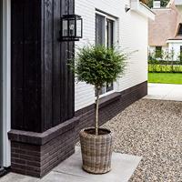 De Vecht Muurlamp Zwart - thumbnail