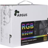Inter-Tech Argus RGB-650W CM II PC-netvoeding 650 W ATX 80 Plus Gold - thumbnail