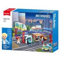 Sluban Metropolis nieuwe elektrische bus winkel 4s - thumbnail