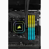 Corsair vengeance rgb rs 32 gb ddr4-3200 (2x 16 gb) werkgeheugen (zwart, cmg32gx4m2e3200c16, xmp 2.0) - thumbnail