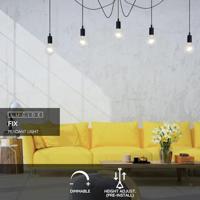 Lucide G95 Class B - Filament lamp - Ø 9,5 cm - LED Dimb. - E27 - 1x7W 2700K - Transparant - thumbnail