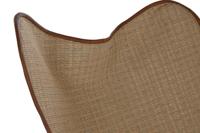 Stoel DKD Home Decor Metaal Rotan (74 x 78 x 92 cm) - thumbnail