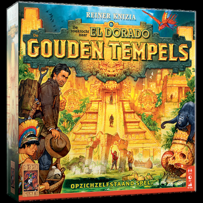 999Games 999 games de zoektocht naar el dorado de gouden tempels bordspel