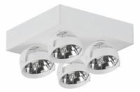 Artdelight 4-licht spotlampDutchess 12 volt - QR 0004 SQ WI - thumbnail