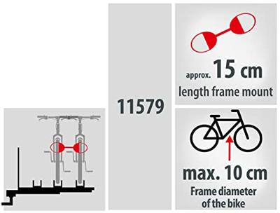 Eufab Houderarm voor fietsdrager 11579