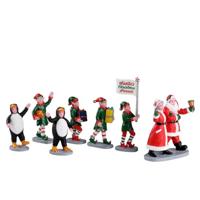 Santa'S Elf Parade Set Of 7 Kerst LEMAX - Lemax - thumbnail