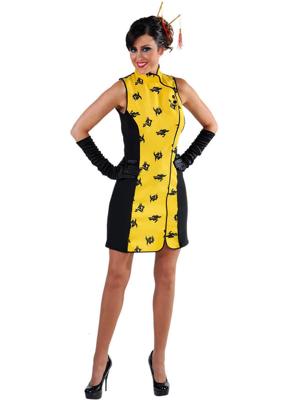 Sexy kort Chinees jurkje