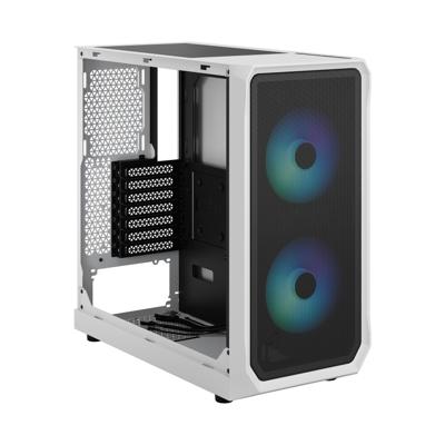 Fractal Design Focus 2 RGB White TG Clear Tint Fractal Design Focus 2 RGB White TG Clear Tint