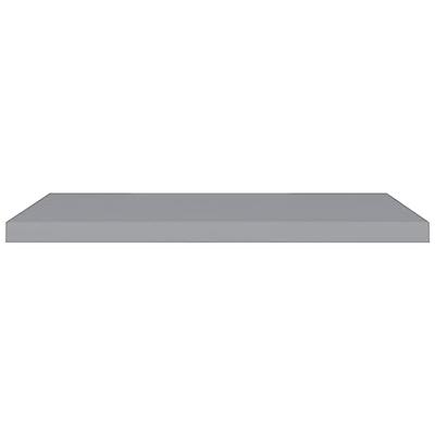 VidaXL Wandschappen zwevend 4 st 90x23,5x3,8 cm mdf grijs VidaXL Wandschappen zwevend 4 st 90x23,5x3,8 cm mdf grijs