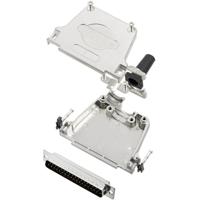 TRU COMPONENTS TCDTZF37DMPK 7709224 D-sub male connectorset 180 ° Aantal polen: 37 Soldeerkelk 1 stuk(s) - thumbnail