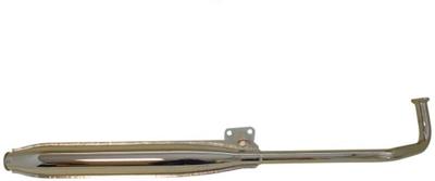 Tomos Tecno uitlaat euro-2 chroom speedy