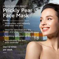 Apivita Express Beauty Express Prickly Pear Mask 2x2 ml 4ml - thumbnail