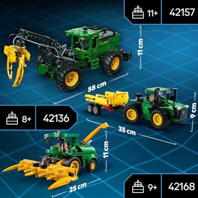 Lego Technic 42157 John Deere 948L-II Houttransportmachine - thumbnail
