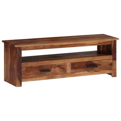 Tv-meubel 118x30x40 cm massief hout