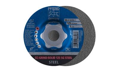 PFERD TOOLS 64185125 Cc-Grind-Solid Sg Steel Slijpschijf Diameter 125 mm 10 stuk(s)