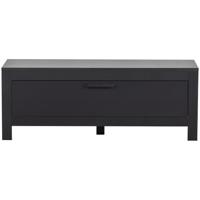 WOOOD TV-meubel 'Bonk' Grenen, 120cm, kleur Mat Zwart - thumbnail