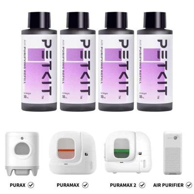 Verpakking met 4 navullingen voor luchtreiniging - PETKIT voor geurverdrijvende spray - PETKIT - PURA AIR Smart