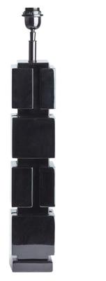 Light & Living Tafellamp 'Caio' 68cm, kleur Zwart (excl. kap)