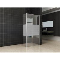 Wiesbaden Douche Zijwand met Hoekprofiel 40x200 cm - NANO & Mat Glas - thumbnail