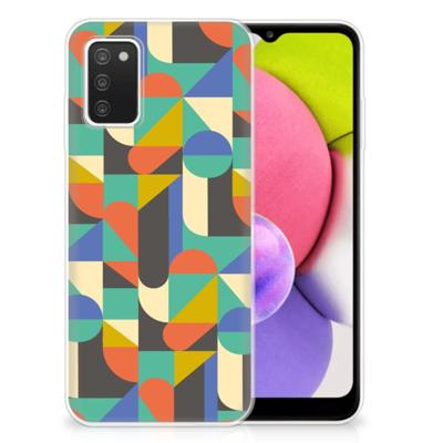 Samsung Galaxy A03S | TPU bumper | Funky Retro Samsung Galaxy A03S | TPU bumper | Funky Retro
