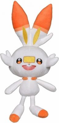 Pokemon pluche: scorbunny 20 cm