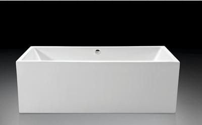 Vrijstaand ligbad Strack 178x80x60cm wit Vrijstaand ligbad Strack 178x80x60cm wit