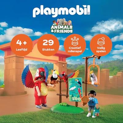 PLAYMOBIL Animals & Friends dierentuin: mascotte 72074