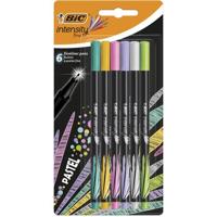 BIC intensity fineliners pastel, 6st. - thumbnail
