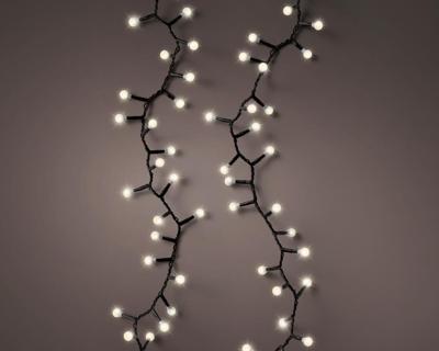 LED-lichtkrans Lumineo Cherry Compact Wit (14 m)