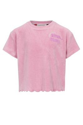LOOXS Little Zomer top meisjes terry - roze