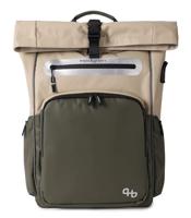 Hedgren commute bike hub rugtas 23,9l beige/olive - thumbnail