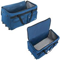 Trolley, reistas, rood, afsluitbaar, met slot, 85 liter, roltas - thumbnail